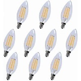 boxes of 10 LED Elegant candelabra based 4.4w bulbs e12LED111