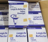 75 w long life reflector spot bulbs medium base