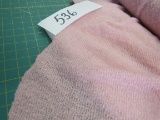 Pink thin sweater fabric selling by the yard