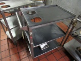 ss serving cart 24x16