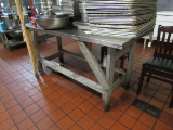 stainless steel table top 72