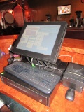 Point of Sale system with one computerized cash register (3) Epson ticket printers