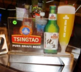 Tsingtao lighted beer sign