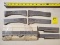 Corrugated back profile molding knife sets