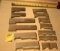 Corrugated back profile molding knife sets