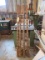 set of 4 turned posts 2.5