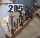 mixed hole saws and specialty drill bits