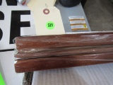 medium brown finished outside corner trim 96