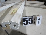 cornice molding for indirect lighting  white 2.5