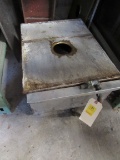 cooking oil change tank on casters