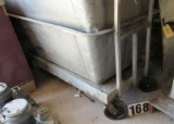 stainless open tanks on casters 64