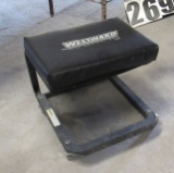 Westward mechanics shop stool with casters