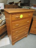 Early maple chest of drawers