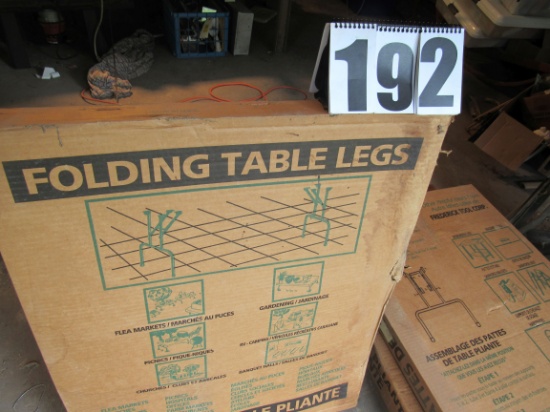 pairs folding table legs new in box