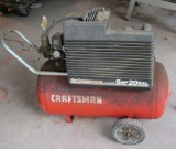 Craftsman 5;hp 20 gal portable  air compressor