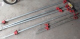pipe clamps (4) are 3/4