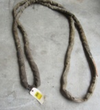 lifting loop tubular nylon strap 16' diamerter for rigging will hold over a ton straight  up.