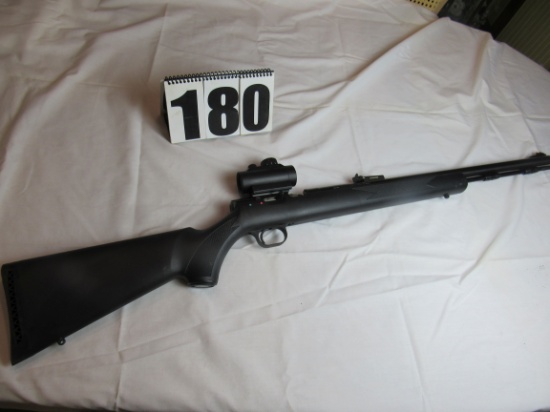 50 cal Thompson Center Arms black powder rifle ser 15450 with BSA Red Dot scope