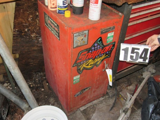 Snap on tool cabinet