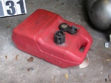 6 gal plastic outboard motor gas tank