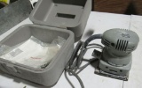 Porter Cable palm sander with case works great