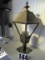 Beacon Traditional post light on display stand 40” tall 18” square fits 3