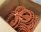 box of 1” solid rubber tube gasket seals in rolls