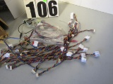 lot of mixed LED connecting whips