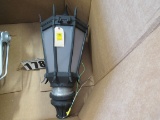 Beacon Midevil Style LED street light 38” x 16” damaged - 2 top prongs broken