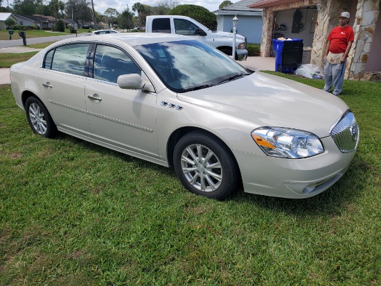 2011 Buick Lucerne 1G4HC5EMXBU125632                           4 door sedan mileage 32100.