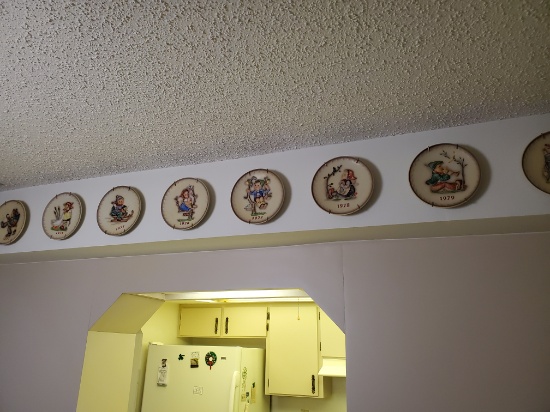 Hummell annual collector plates