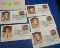 set pf 5 Elvis Presley 1993 First Day Issue stamped envelopes