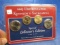 2003 Kennedy & Sacagawea Uncirculated  4 coin collection