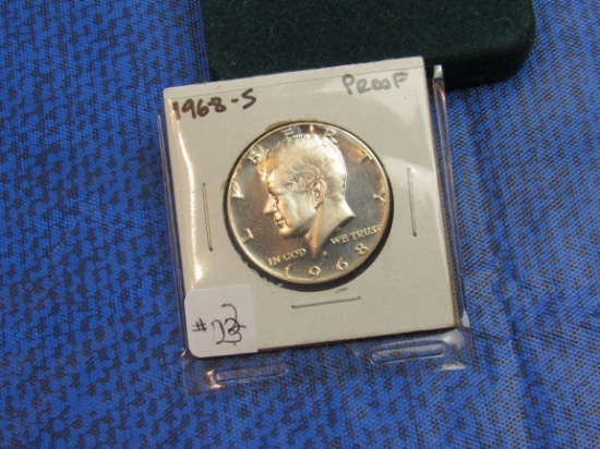 1968 S Kennedy 1/2 dollar proof