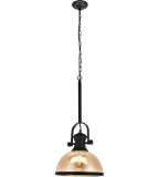 Living District ldpd3006 Gracia 1 Light 12 inch Rusty and Coffee Pendant Ceiling Light good packagin