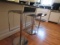 chrome swivel hydraulicl stools