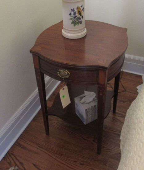lamp table with drawer 20" x 20"