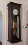 wall mounted grandfather clock made W Germany 21