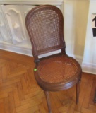 caned seat and back dining chair