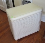 wicker clothes hamper