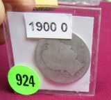 1900-O Barber half dollar