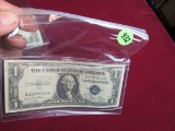 1935-D silver certificate one dollar 