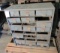 16 drawer small parts cabinet with mixed tooling