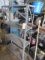 stockroom steel shelve unit with 4 shelves 36