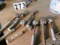 assorted lead hammers
