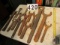 group of vintage machine wrenches