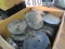 group of 200 plastic circle pads approx. 1