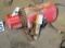 Milwaukee 1 ton single ph 110V hoist with beam trolley