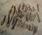 group of 60 mixed drills and reamers