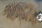 group of 70 drill bits 1/4